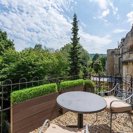Beautiful Studio With Private Outside Terrace Apartment Бат Екстериор снимка